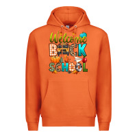 Carrot welcome back to school fall Premium Hoodie - texasbilliewilder