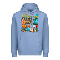 Welcome Back To School Fall Premium Hoodie | Teevron