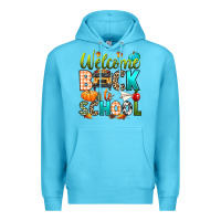 Ocean Blue welcome back to school fall Premium Hoodie - texasbilliewilder