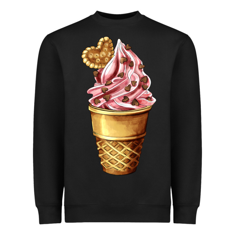 Ice Cream Fast Food Heavyweight Sweatshirt by AdoDesignShop | Teevron