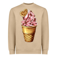 Mushroom ice cream fast food Heavyweight Sweatshirt - AdoDesignShop