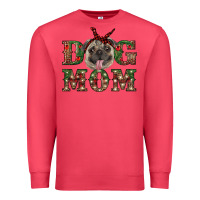 Cardinal Christmas Dog Mom Premium Sweatshirt - RanaPortraitStore