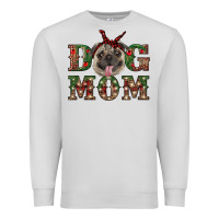 Dove Grey Christmas Dog Mom Premium Sweatshirt - RanaPortraitStore