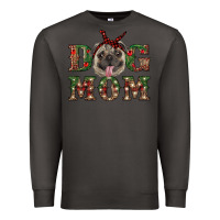 Smoke Christmas Dog Mom Premium Sweatshirt - RanaPortraitStore