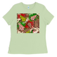 Matcha little debbie tree cakes leopard Ladies Tee - JahusDesignShop