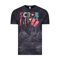 Cloud Black scrub life Vintage Tee - BundleAndBundleShop