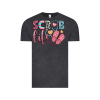 Vintage Black scrub life Vintage Tee - BundleAndBundleShop