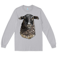Moon Dust dorper sheep head Long Sleeve Tee - LillyAllenDesigns