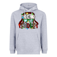Heather Grey oh fudge christmas story Heavyweight Hoodie - Jasminsmagicworld