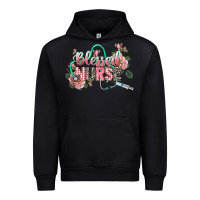 Black Blessed Nurse Urban Hoodie - CowGirlArtShop