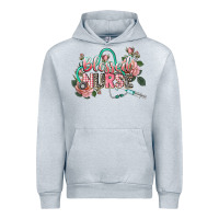 Heather Grey Blessed Nurse Urban Hoodie - CowGirlArtShop