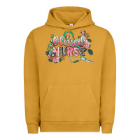 Pigment Peanut Butter Blessed Nurse Urban Hoodie - CowGirlArtShop