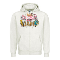 Oatmeal Heather teaching is my jam teacher school Zipper Hoodie - NancyCooperArtShop