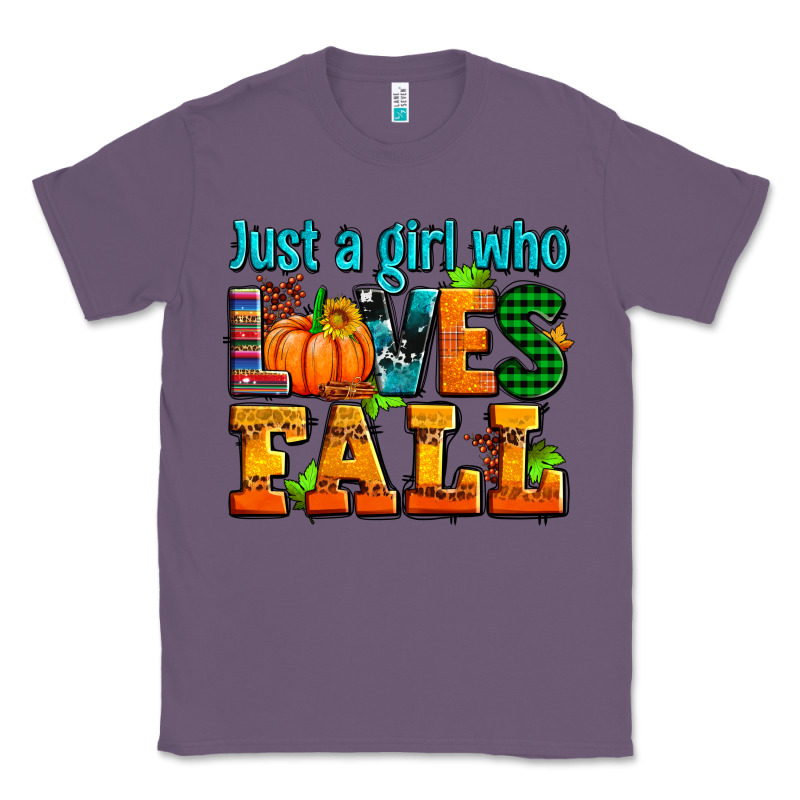 Just A Girl Who Loves Fall Classic Tee by AdoDesignShop | Teevron