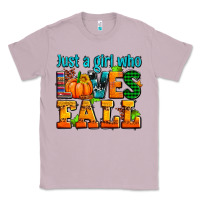Lilac just a girl who loves fall Classic Tee - AdoDesignShop