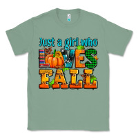 Sage just a girl who loves fall Classic Tee - AdoDesignShop