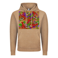 Vintage Coffee mardi gras crawfish king cake Vintage Hoodie - RanaPortraitStore