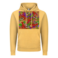 Mardi Gras Crawfish King Cake Vintage Hoodie | Teevron