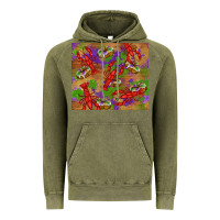 Vintage Olive mardi gras crawfish king cake Vintage Hoodie - RanaPortraitStore