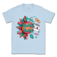 Dusty Blue western student nurse medical instruments Classic Tee - BarkalooDesign