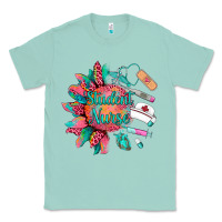 Seafoam western student nurse medical instruments Classic Tee - BarkalooDesign