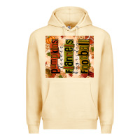 Pumpkins Leaves Flannels Hayrides Football Premium Hoodie | Teevron