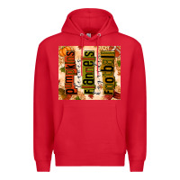Red pumpkins leaves flannels hayrides football Premium Hoodie - texasbilliewilder