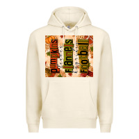 Tofu pumpkins leaves flannels hayrides football Premium Hoodie - texasbilliewilder