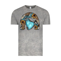 Cloud Rock sunflower gemstone rainbow Vintage Tee - JahusDesignShop