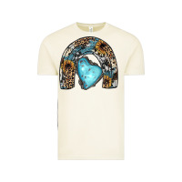 Vintage Arctic sunflower gemstone rainbow Vintage Tee - JahusDesignShop