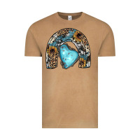 Vintage Camel sunflower gemstone rainbow Vintage Tee - JahusDesignShop