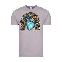 Vintage Zinc sunflower gemstone rainbow Vintage Tee - JahusDesignShop