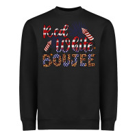 Black red white boujee Heavyweight Sweatshirt - Artiststas