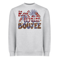 Red White Boujee Heavyweight Sweatshirt | Teevron