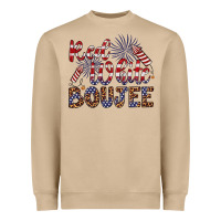 Mushroom red white boujee Heavyweight Sweatshirt - Artiststas