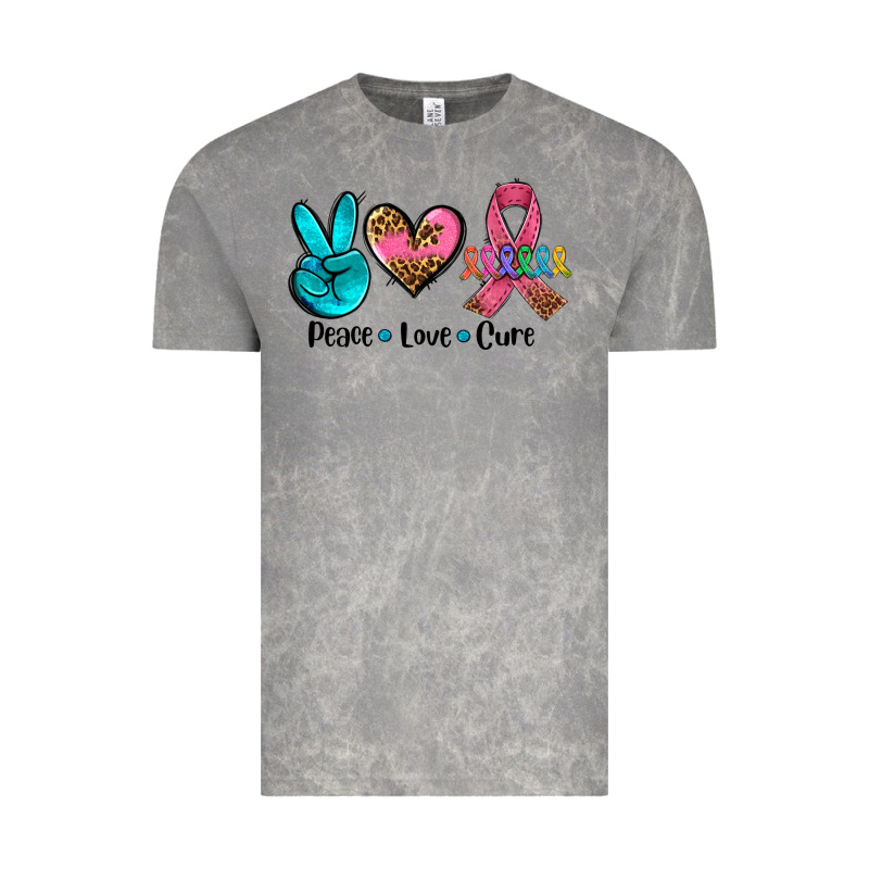 Peace Love  Cure Vintage Tee by AdoDesignShop | Teevron