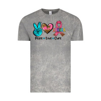 Cloud Rock peace love  cure Vintage Tee - AdoDesignShop