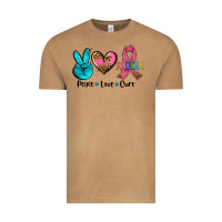 Vintage Camel peace love  cure Vintage Tee - AdoDesignShop