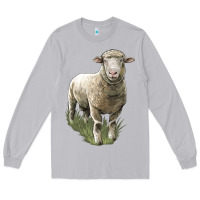 Moon Dust dorset sheep Long Sleeve Tee - LillyAllenDesigns