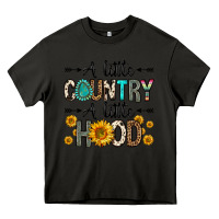 Asphalt a little country a little hood Heavy Core Tee - Zillion Design Studio