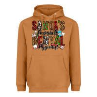 Meerkat santa's favorite dental hygienist Heavyweight Hoodie - Jasminsmagicworld
