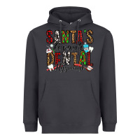 Smoke santa's favorite dental hygienist Heavyweight Hoodie - Jasminsmagicworld