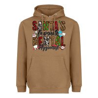 Toasted Coconut santa's favorite dental hygienist Heavyweight Hoodie - Jasminsmagicworld