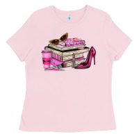 Bubblegum Pink girl boss lady Ladies Tee - texasbilliewilder