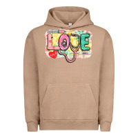 Pigment Burro love nursing leopard background Urban Hoodie - CowGirlArtShop