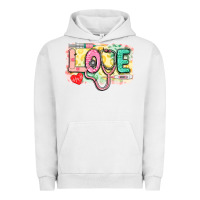 Pigment Lunar Rock love nursing leopard background Urban Hoodie - CowGirlArtShop