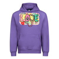 Tulip love nursing leopard background Urban Hoodie - CowGirlArtShop