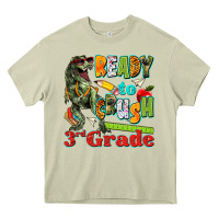 Mossy ready to crush third grade Heavy Core Tee - texasbilliewilder