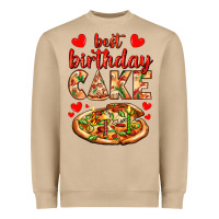 Mushroom best birthday cake pizza Heavyweight Sweatshirt - AdoDesignShop