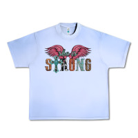 Grape Ice she is strong Urban Heavy Tee - Artiststas